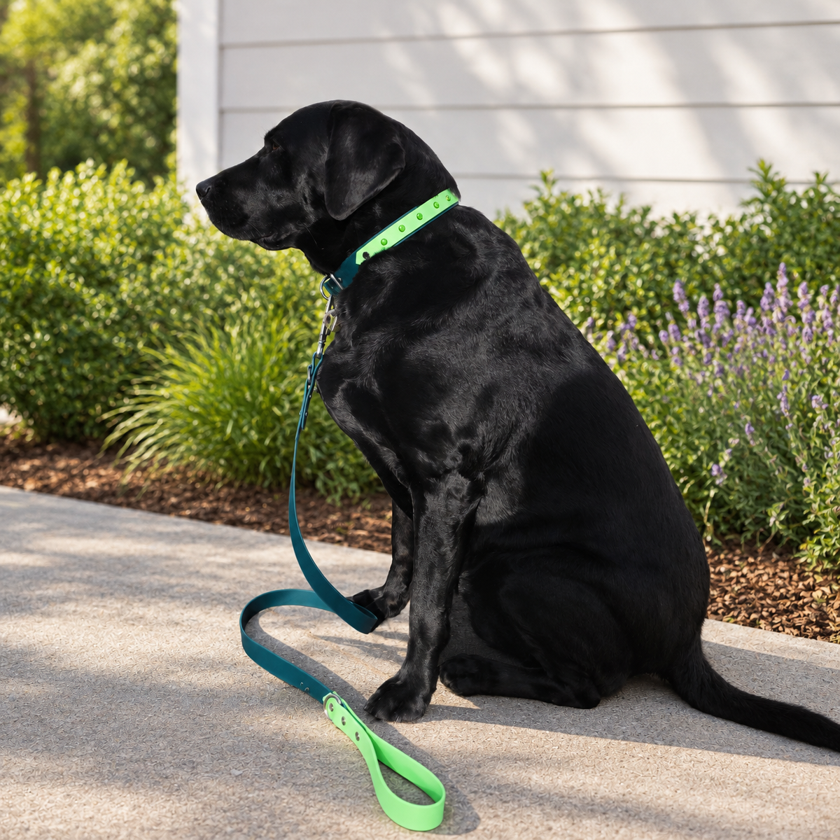 Rainforest Collar & Lead