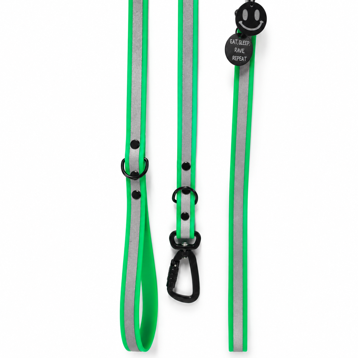 Acid Green Collar & Lead